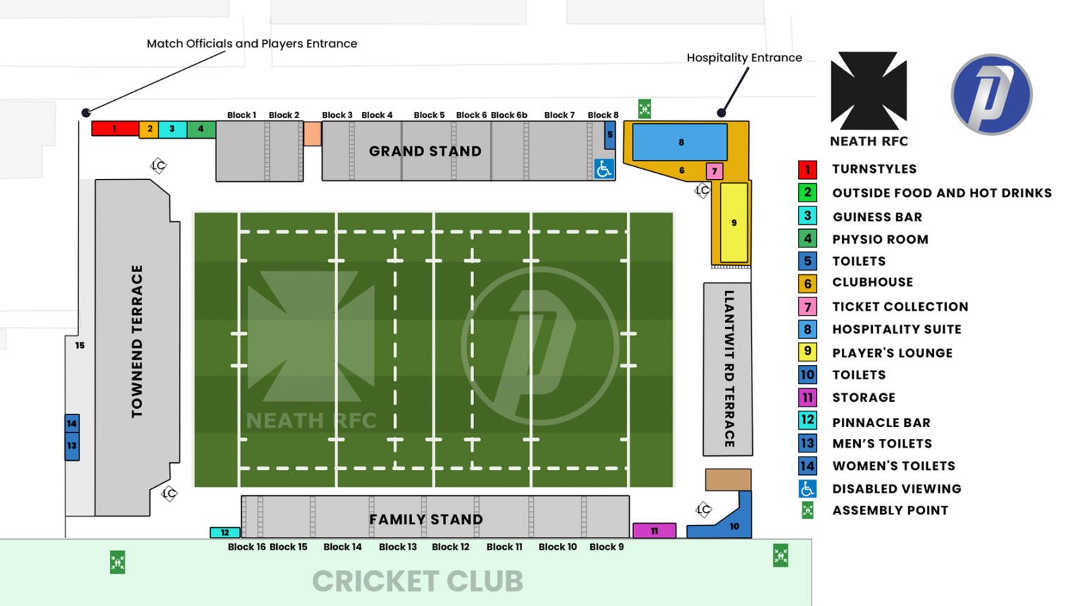 The Gnoll Spectator safety - Neath RFC