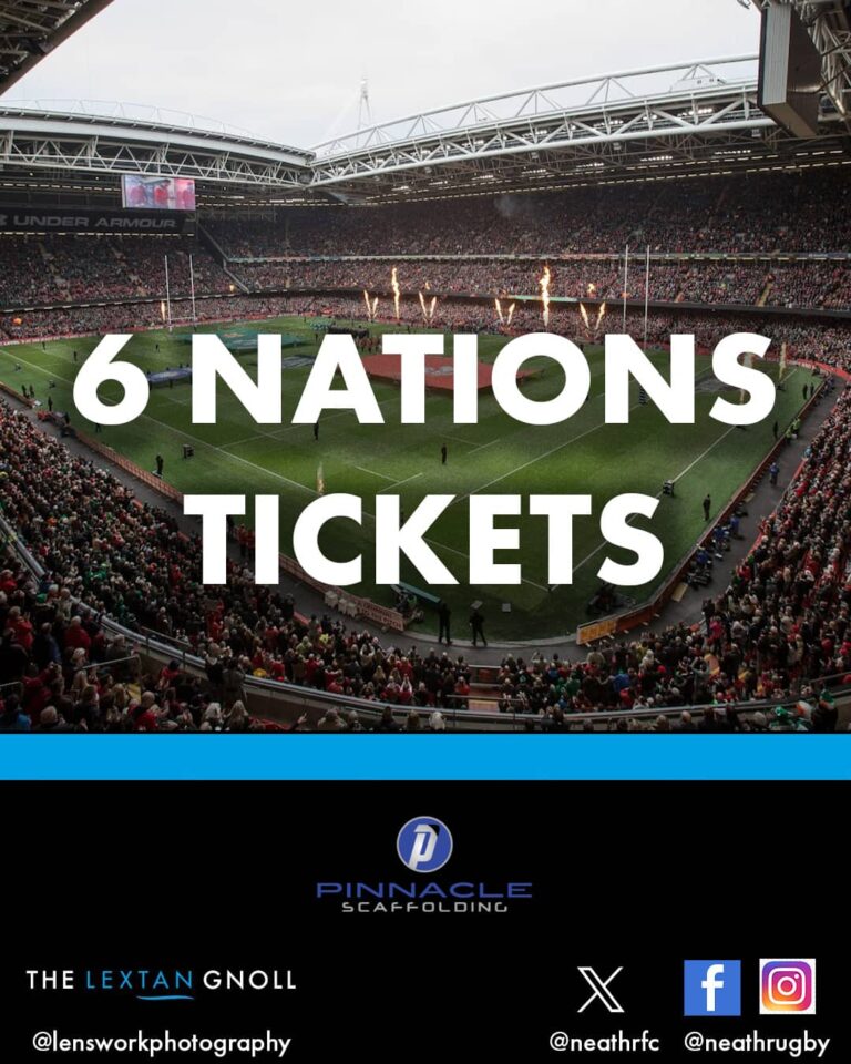 6 NATIONS TICKETS 2024 Neath RFC